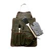 26077 Olive Green BBQ Apron Tote-2