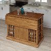 Oak Kitchen Island - Vintner-2