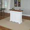 White Bar Cabinet - Americana