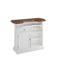 White Bar Cabinet - Americana -2