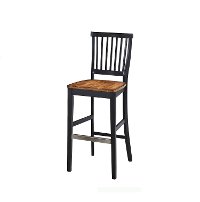 Black Bar Stool - Americana