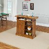 Oak Bar Cabinet - Americana -2