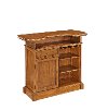 Oak Bar Cabinet - Americana -3