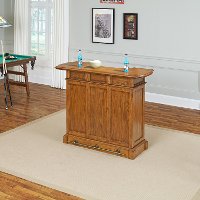 Oak Bar Cabinet - Americana