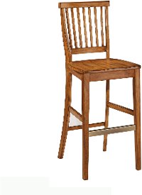 Oak Bar Stool - Americana