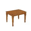 Brown Oak Dining Table - Americana