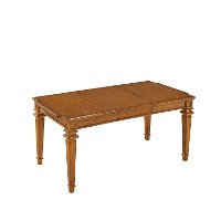 Brown Oak Dining Table - Americana-2
