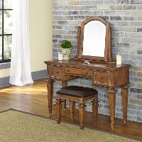 Vintage Natural Vanity & Bench - Americana