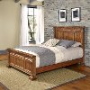 Classic Vintage Natural Queen Bed - Americana -1