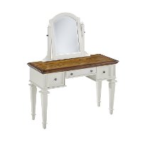 White Vanity & Mirror - Americana
