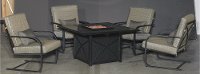 TGS46GE,KFS834K,KIT 5 Piece Outdoor Patio Fire Pit Patio Set - Revere