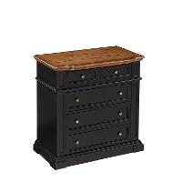 Black Chest of Drawers - Americana