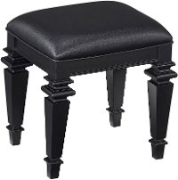 Black Vanity Bench - Americana
