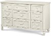 Gabriella Lace White Traditional Dresser-1