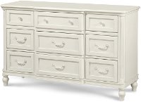 Gabriella Lace White Traditional Dresser
