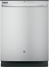 GDT545PSJSS GE SteamWash Dishwasher with Hidden Controls - Stainless Steel