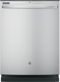 GDT545PSJSS GE SteamWash Dishwasher with Hidden Controls - Stainless Steel
