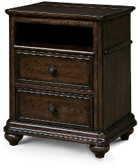 Paula Deen Guys Molasses Brown Nightstand