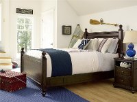 Molasses Brown 4 Piece Full Bedroom Set