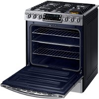 NY58J9850WS Samsung Dual Fuel Range - 5.8 cu. ft. Stainless Steel-6