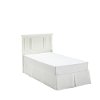 White Twin Headboard - Naples -3