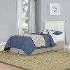 White Twin Headboard - Naples