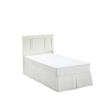 White Twin Headboard - Naples -3