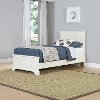 White Twin Bed - Naples