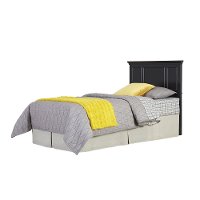 Black Twin Headboard - Bedford