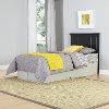 Black Twin Headboard - Bedford -3