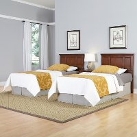 Cherry Two Twin Headboards & Nightstand - Chesapeake
