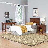 Cherry Twin Headboard, Nightstand & Student Desk - Chesapeake