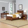 Cherry Twin Bed, Nightstand, & Student Desk - Chesapeake