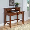 Cherry Student Desk with Hutch - Chesapeake