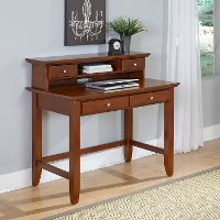 Cherry Student Desk with Hutch - Chesapeake
