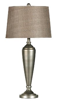 Dark Pewter Table Lamp