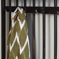 Distressed Oak Hall Tree - Modern Craftsman -2