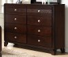 Contemporary Brown 8-Drawer Dresser - Tamblin