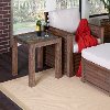 Slate/ Mosaic End Table - Morocco