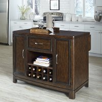 Mahogany Tortoise Kitchen Island - Crescent Hill