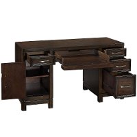 Tortoise Pedestal Desk - Crescent Hill-2