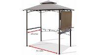 Grill Gazebo with Awning