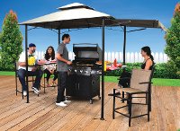 Grill Gazebo with Awning-2