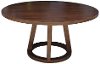 Clearance Mendocino Mango Wood Modern 84 Inch Round Dining Table