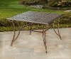 Square Bar Height Patio Outdoor Dining Table - Manhattan