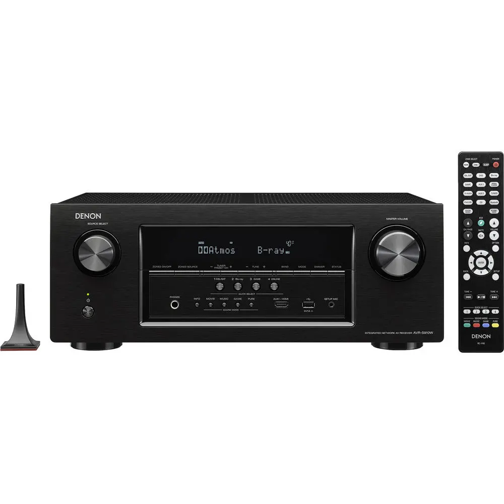 AVR-S910W Denon 7.2 Channel Full 4K Ultra HD A/V Receiver with Bluetooth and WiFi-1