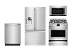 FRG-PRO-24GAS-FRNG Frigidaire 4 Piece Kitchen Appliance package with Gas Range - Stainless Steel