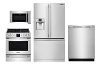KIT Frigidaire Professional Kitchen Appliance Package with 5.1 cu. ft. Electric Range - Stainless Steel