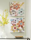 Clearance Assorted Multi Color Sweet Floral Canvas Wall Art