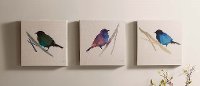 Assorted Branch and Flight Canvas Wall Art